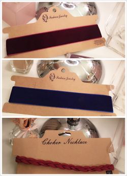 New choker necklaces