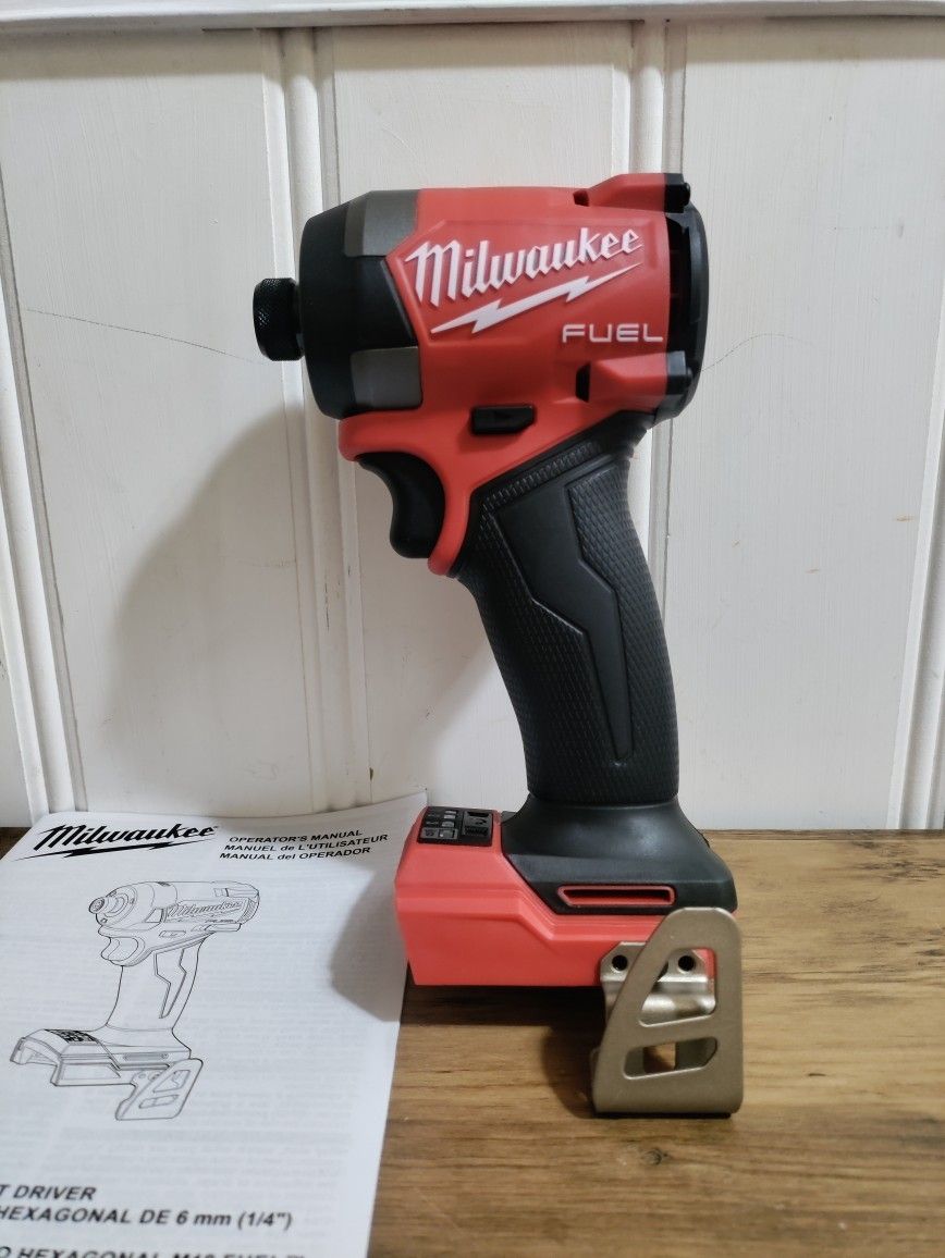 M18 Milwaukee FUEL Lithium-Ion Brushless Cordless 1/4 in. Hex Impact Driver (Tool-Only)