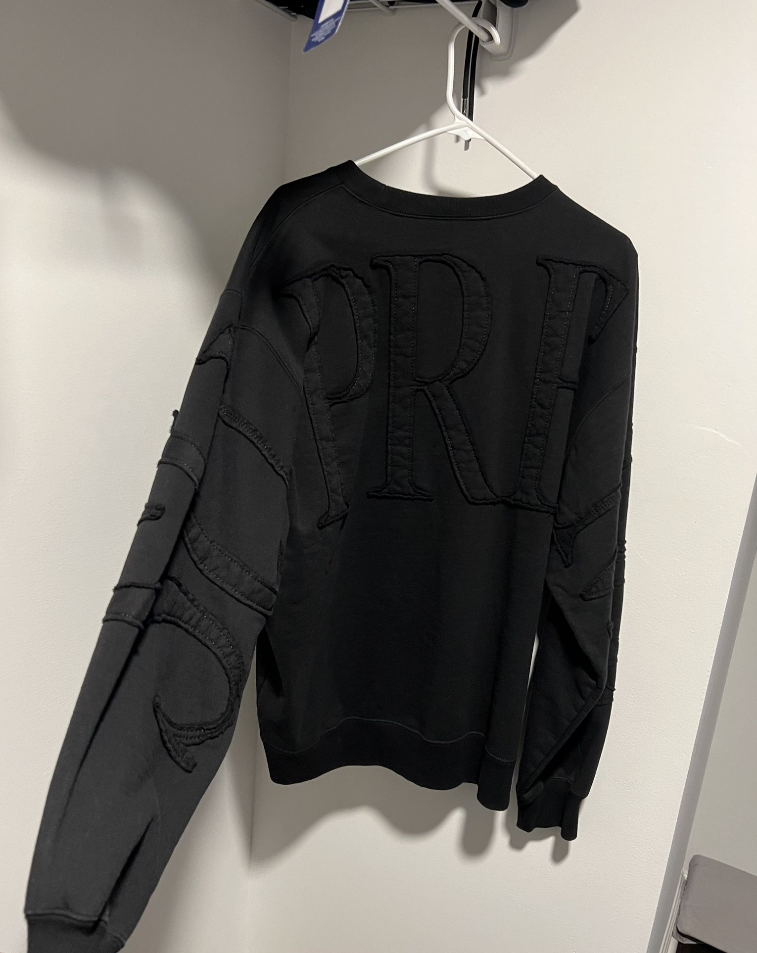 Supreme Crewneck Sweatshirt - Black - Size XL