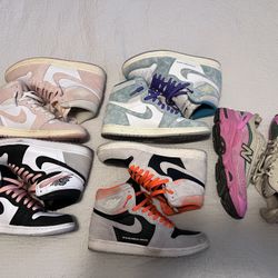 Nike And New Balance Shoe Lot For Sale