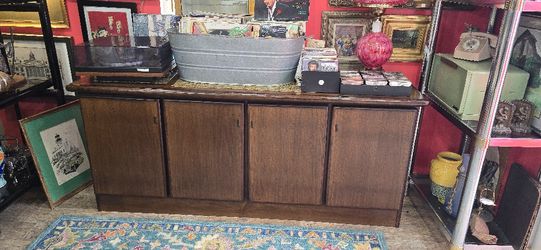 Authentic MCM credenza stamped