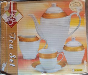 Casati fine porcelain tea set