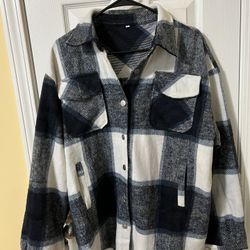 Omoone Women Button Up Coat Shirt