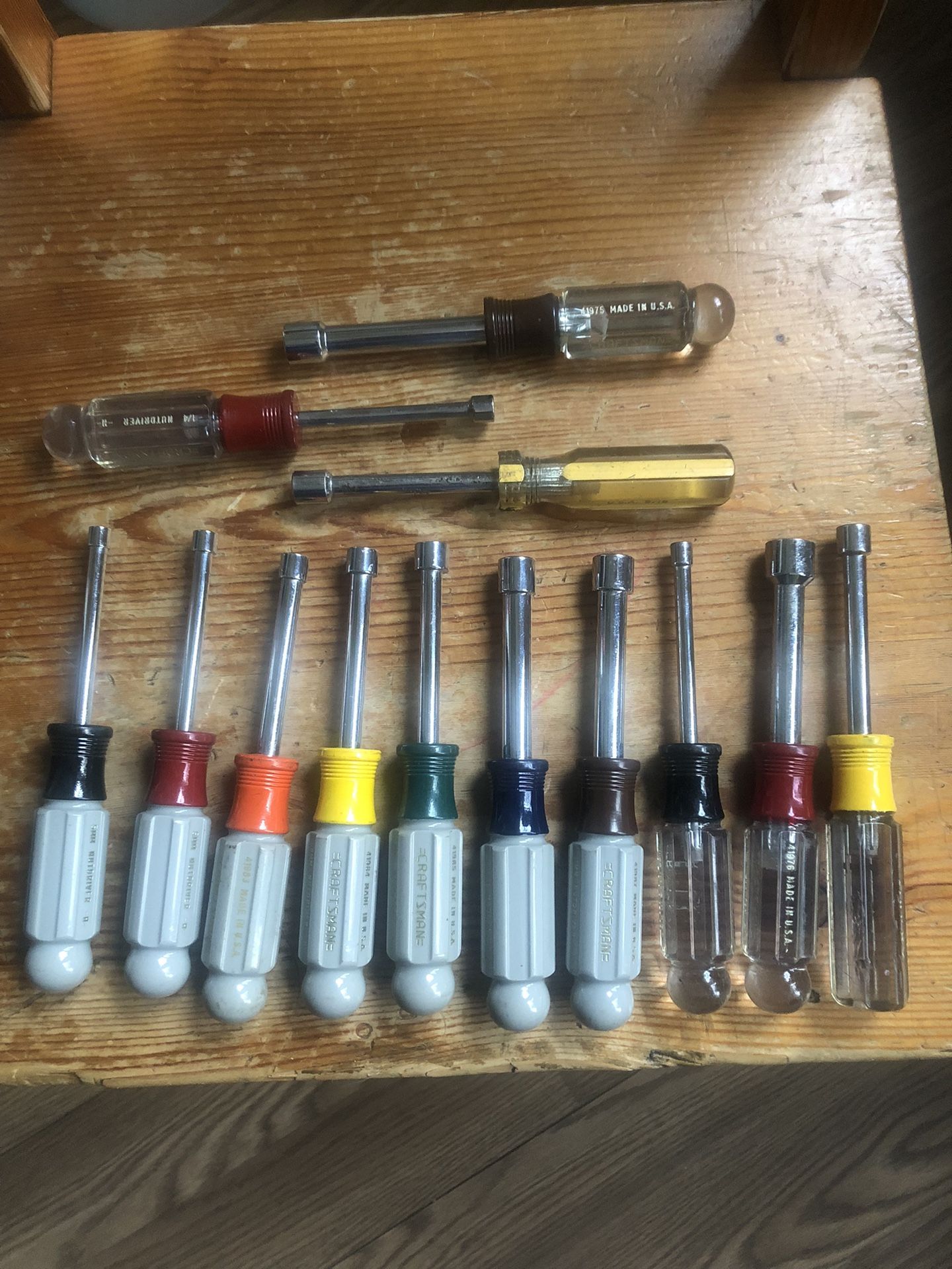 Craftsman 13 Piece SAE & Metric Nut Drivers