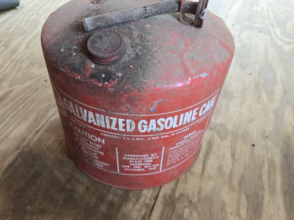 Vintage Eagle Gas Can