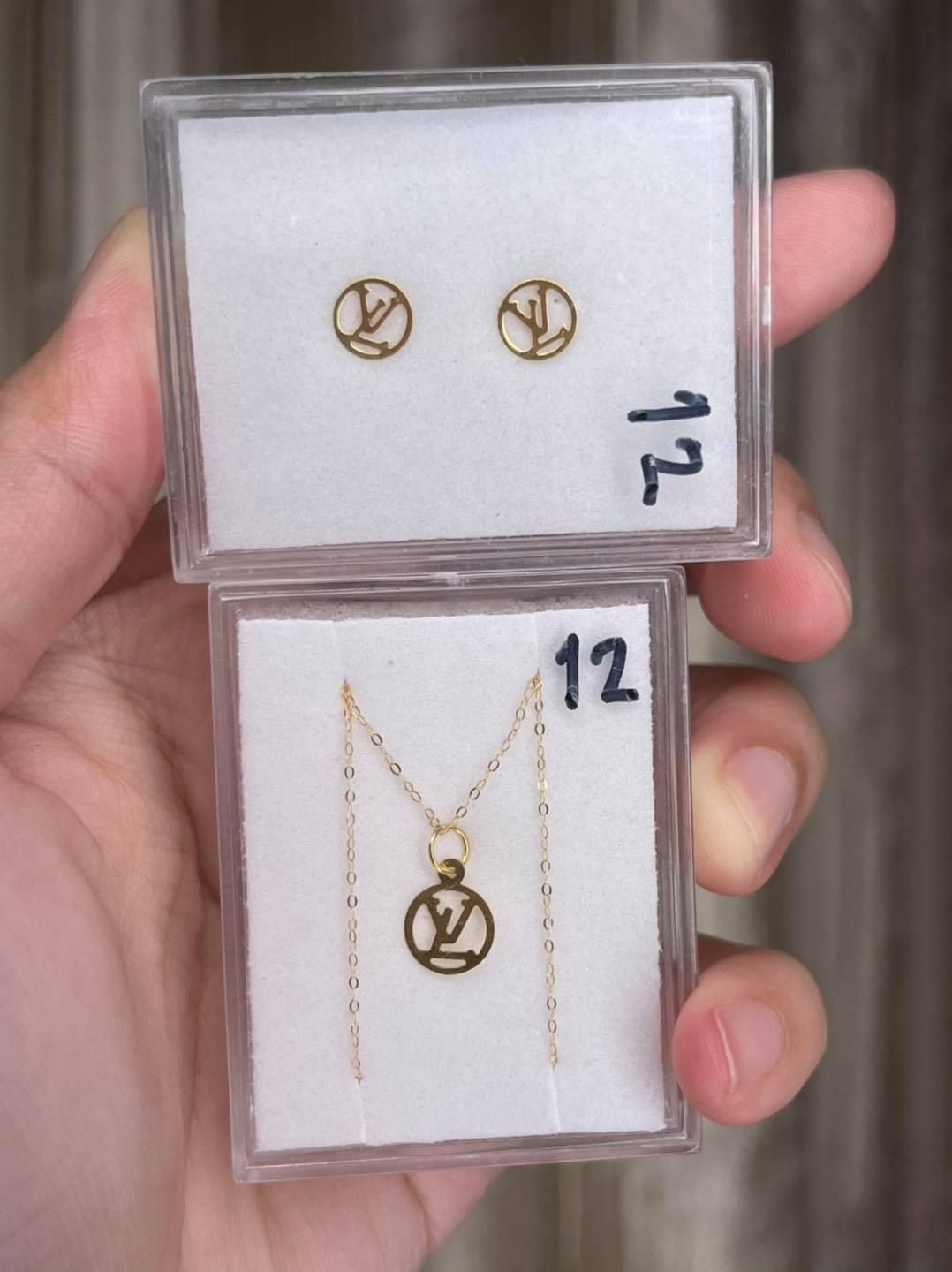 Buy 1 Take 1 18k Saudi Gold Earrings & Necklace!!!