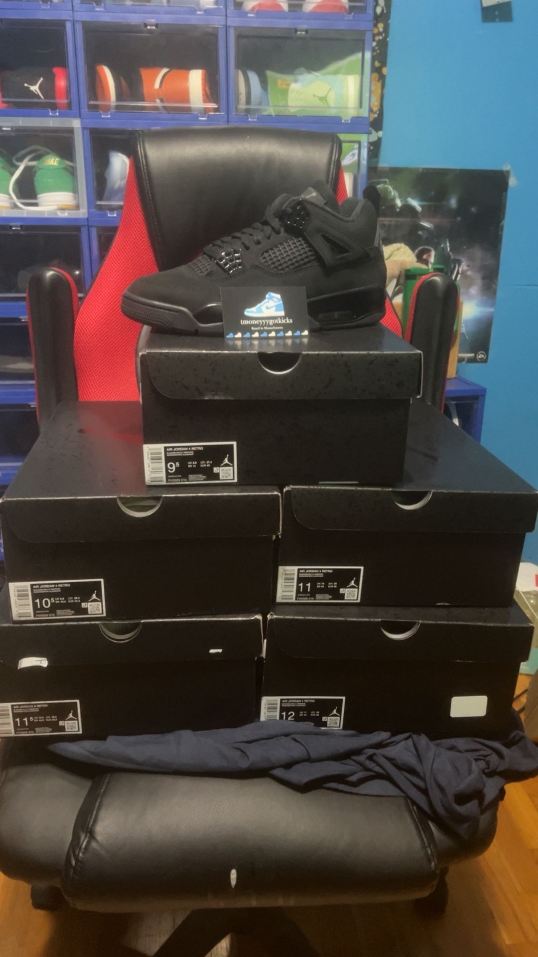 Jordan 4 Black Cat