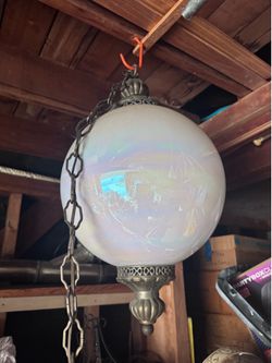 Vintage Hanging Light Fixture