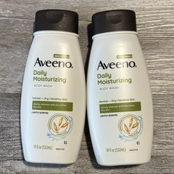 Aveeno Daily Moisturizing Body Wash 18 Fl Oz $7 Each