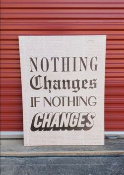 Canvas With Wood Frame