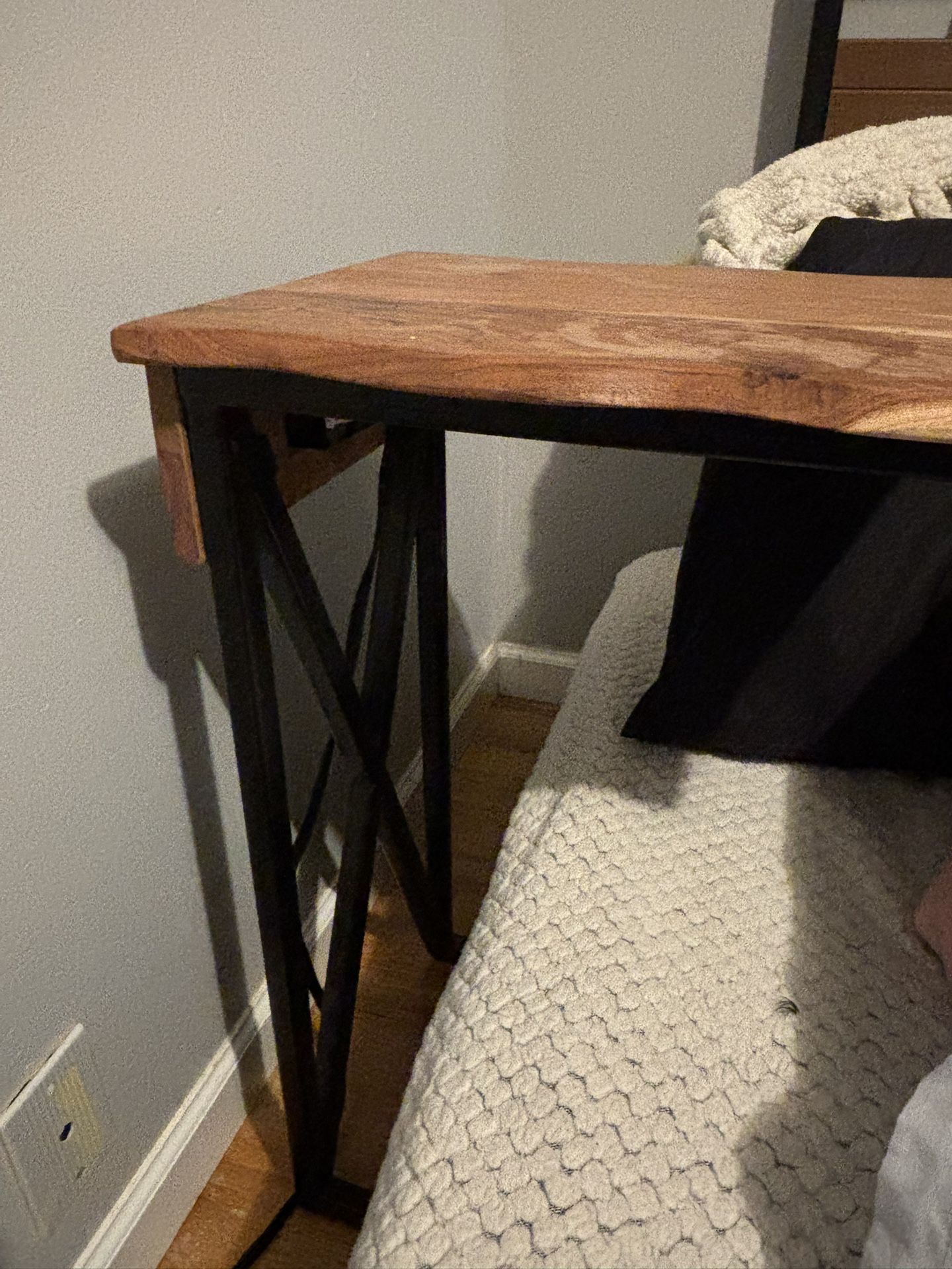 Side Table With Outlets
