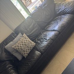 $100 Black Sofa