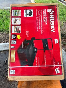 Husky 38-Inch All-Terrain Folding Cart