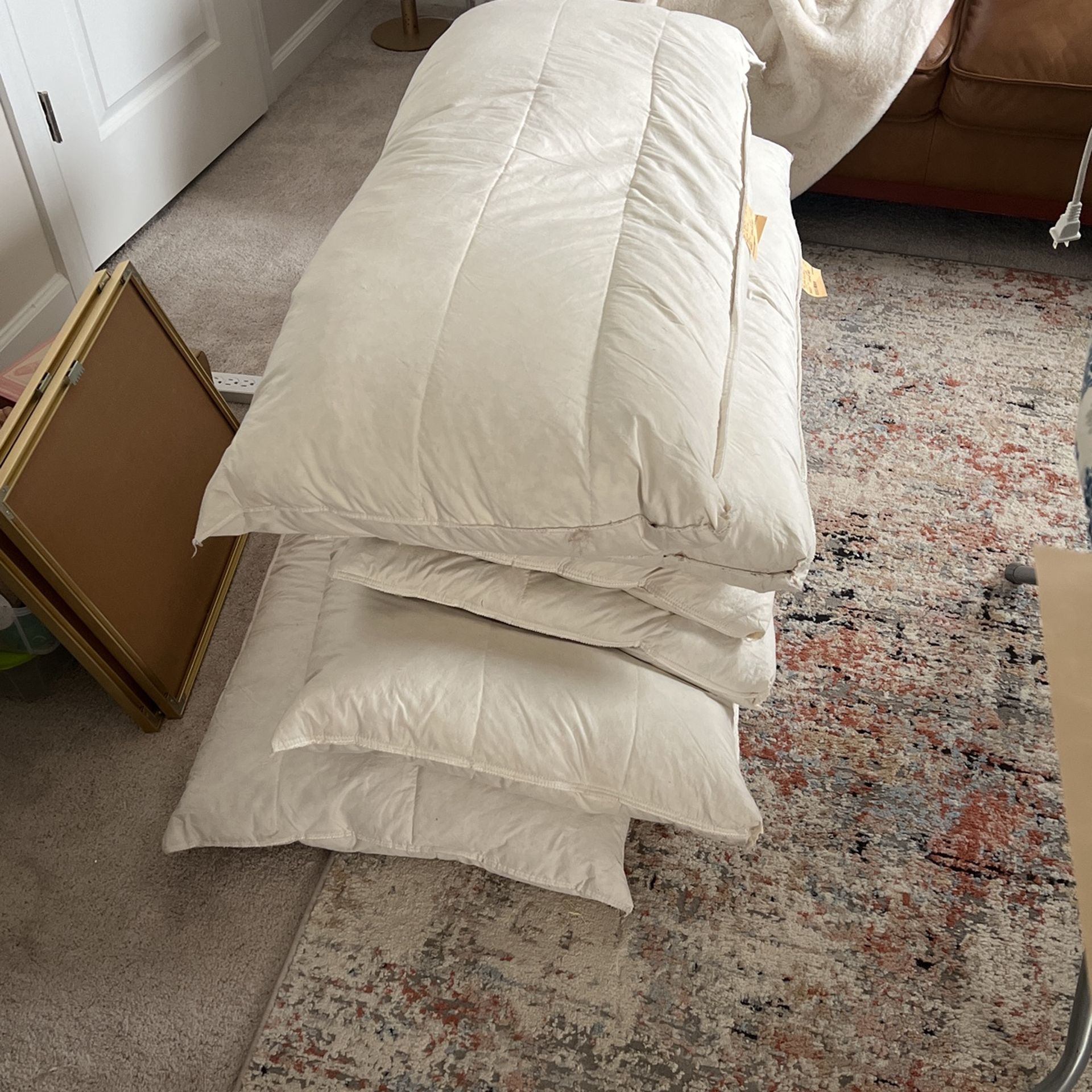 Extra Large High-Quality Down Pillows