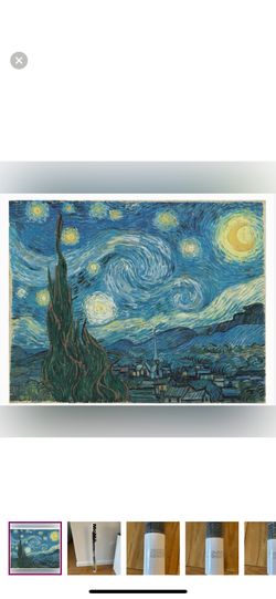 MoMA Van Gogh Poster: The Starry Night