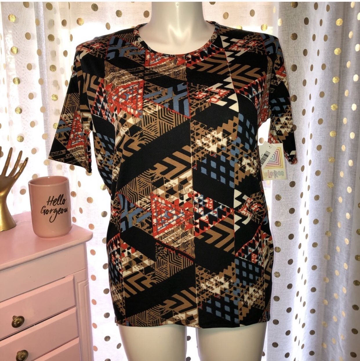 NWT LuLaRoe Irma Size XXS Shirt 