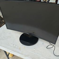 Samsung curved monitor