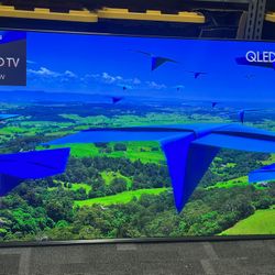 SAMSUNG 75” QLED SMART TV 4K HDR FANTASTIC PICTURE QUALITY GUARANTEED WITH REMOTE CONTROL 💯✅📺✅💯