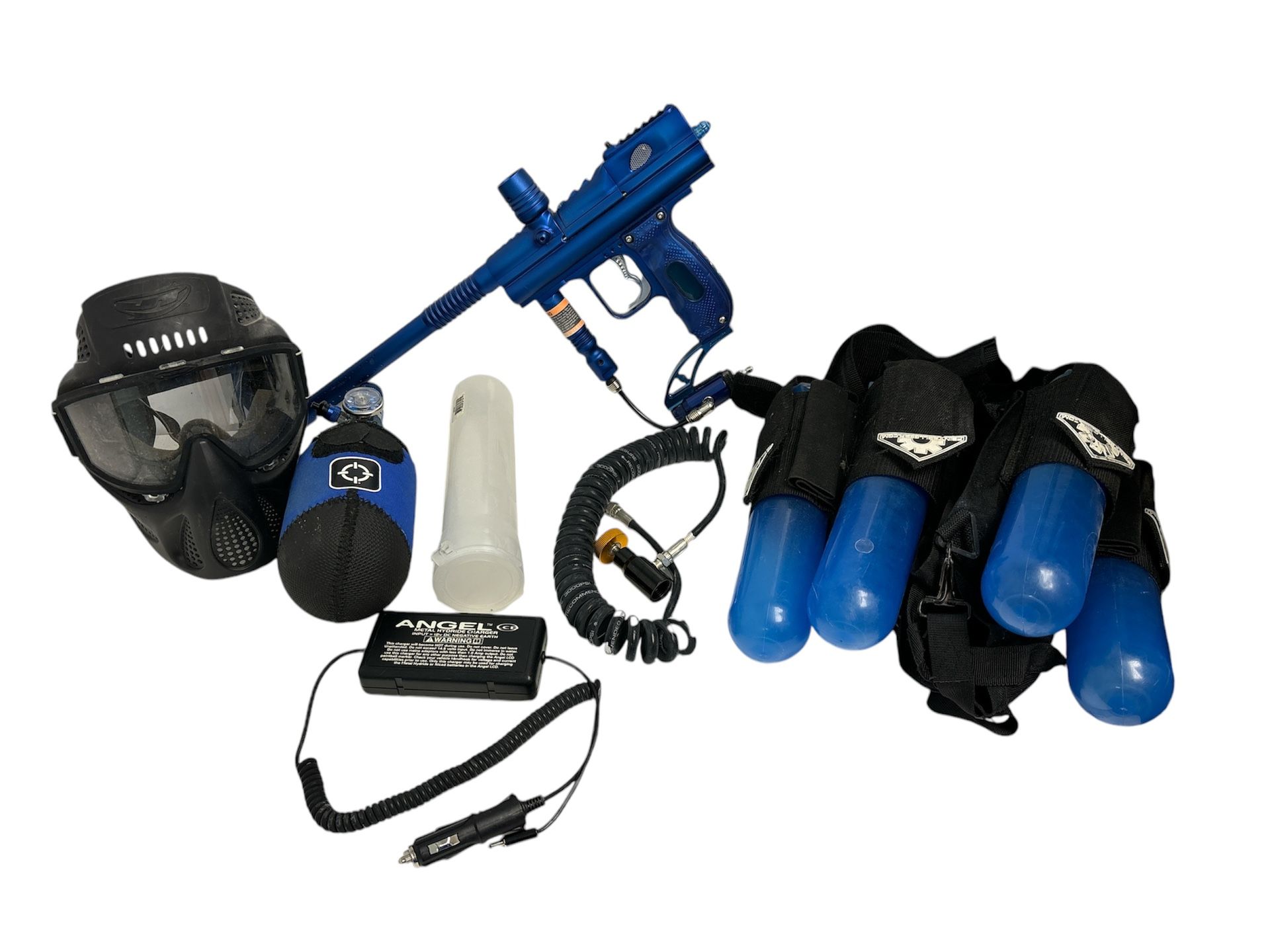 Blue Angel Shock Tech Paintball Kit