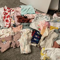 Baby Girl Clothes 0-3 M