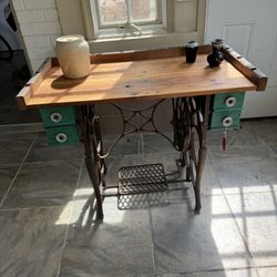 Vintage Singer Desk