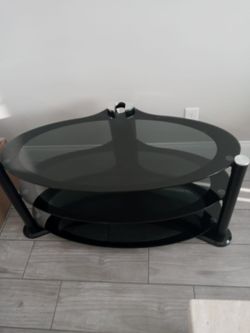 Glass TV Stand/Entertainment Center 