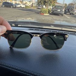 Ray Band Club Master Square Legend Gold