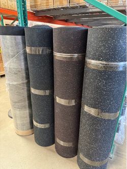 RUBBER FLOORING GYM FLOOR - COMMERCIAL GRADE! Heavy Duty Indestructible, Better Than Horse Stall Mats