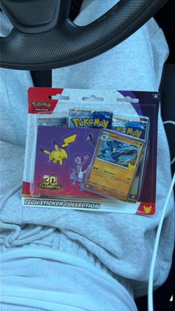 Pokémon 30th Celebration Tech Sticker Collection