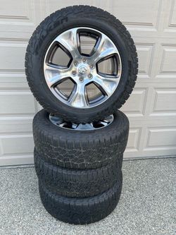 Tires size 265/60/20  and rims pressure sensor included