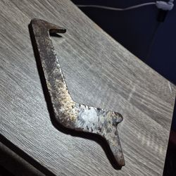 Hand-Forged Metal Tool