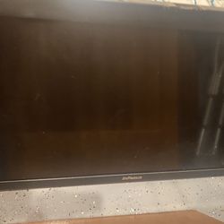 In Focus Flat Screen Tv 