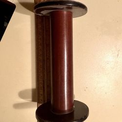 Antique wooden spool