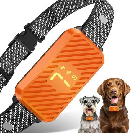 new Dog Bark Collar for Large Medium Small Dogs, Rechargeable No-Bark Collar, Smart Barking Collar, Effective Bark Collar with 7-Level Sensitivity, 3