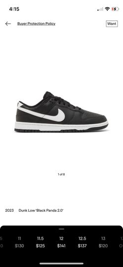 Nike Dunk Black Panda 2.0