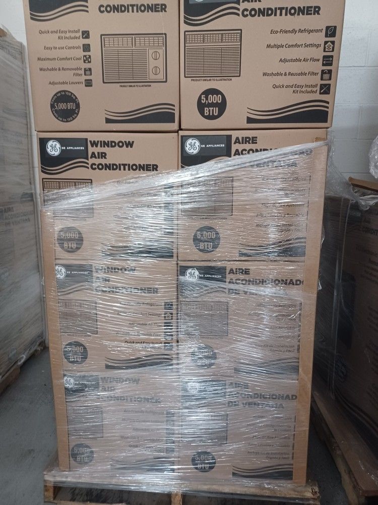 5000btu Windows Ac By GE Manual. Complete Set New In Box With Warranty