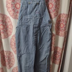 Big Smith Pin Strip Men's Overalls