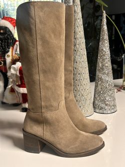 Suede Lucky Brand Knee Boots 