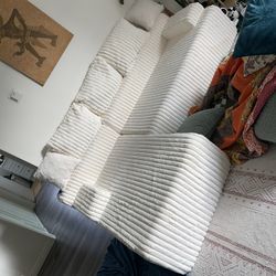 White Sectional Couch