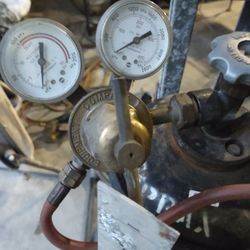  Torches, Full Tanks, Victor Regulates, Hose ,Cart , No Cart 