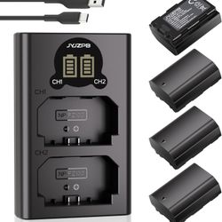 NP-FZ100 2280mAh Battery and Rapid Dual Charger Compatible for Sony