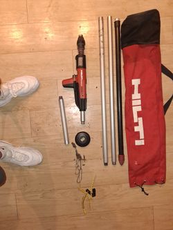 USED HILTI DX 351 CT WITH BAG AND EXTENSION POLES $ 600 or best offer