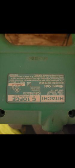 Hitachi C10FCE 10" Compound Miter Saw
