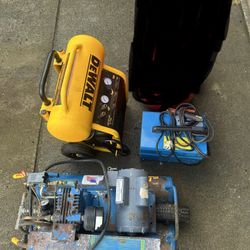 Air Compressor And Welder 