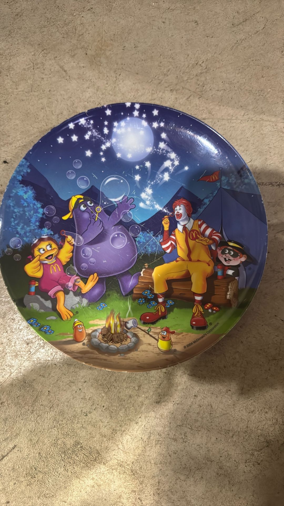 Vintage McDonald's Plate