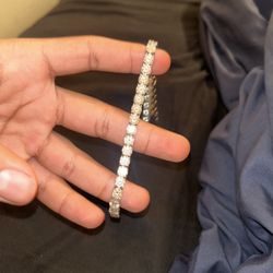 Moissanite Diamond Bracelet (read Description)