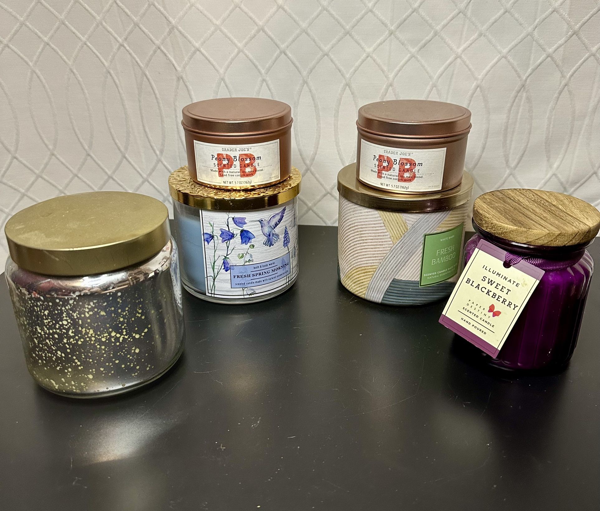 Scented Candles – Bath & Body Works, Trader Joe’s,White Barn & More (Can Sell Separately or as a Set