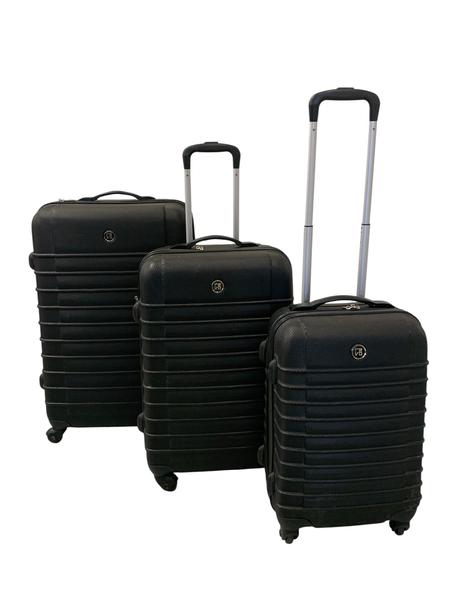 Revo 3pc rolling luggage set #33944