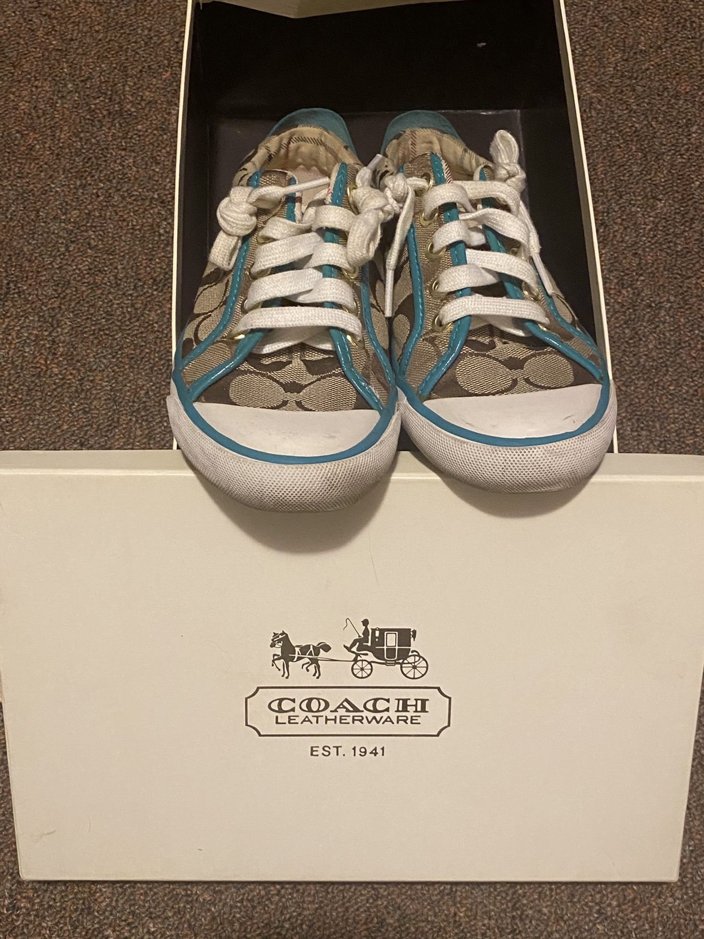 Coach size 5 shoes