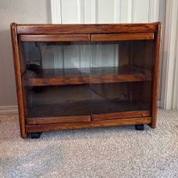 Glass Door Cabinet Or Tv Stand
